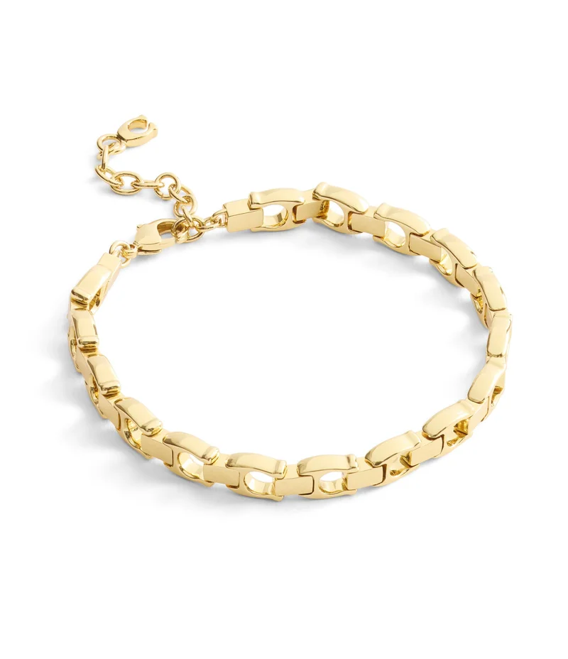 كوتش Beveled Signature C Link Bracelet